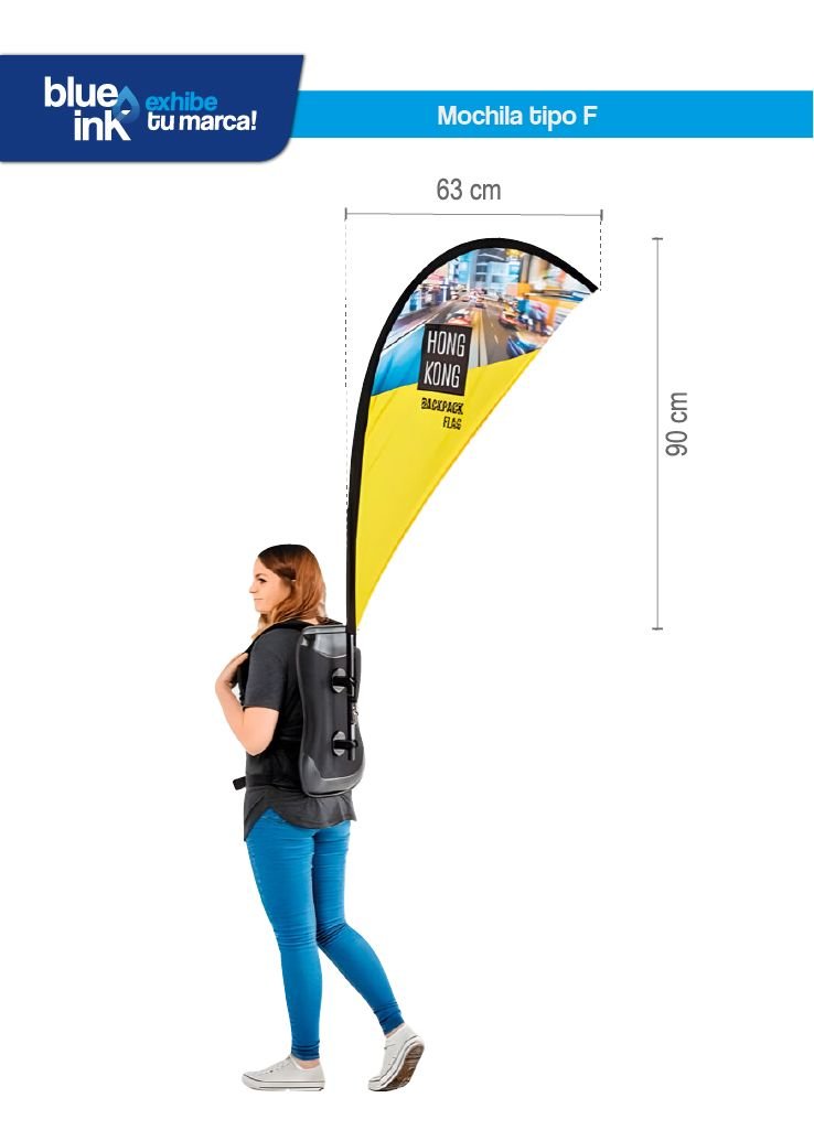 Mochila Publicitaria Tipo Gota - Imagen 6
