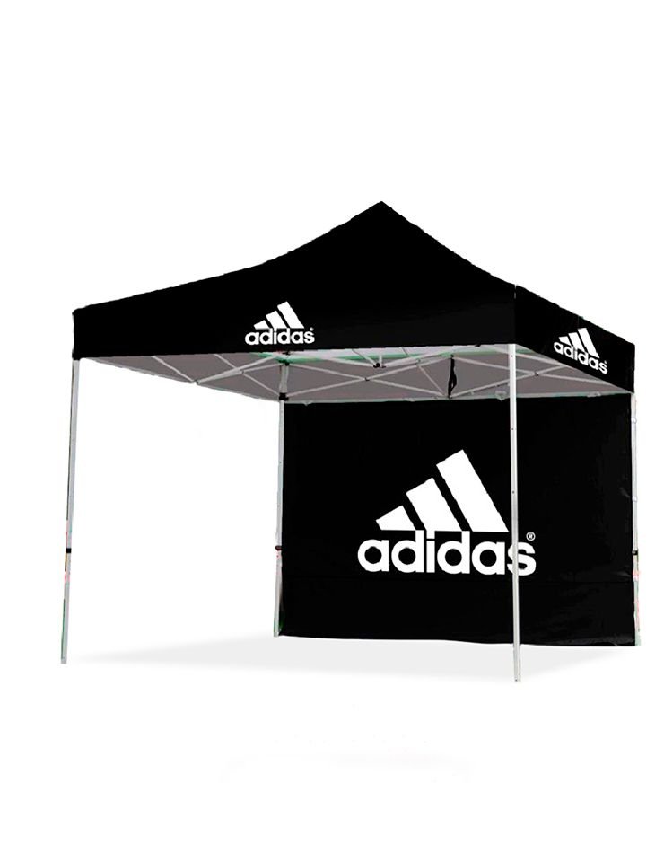 2. Toldo techo + pared posterior