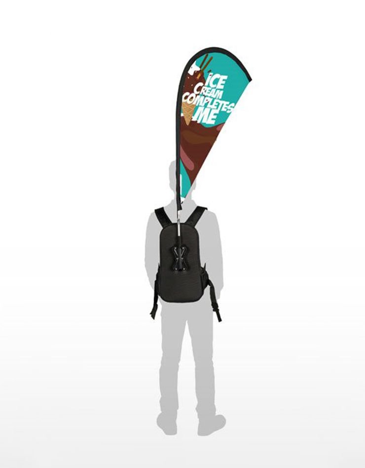 Mochila Publicitaria Tipo Gota - Imagen 2